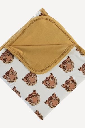 double layer blanket | tiger | bamboo