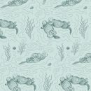 PREORDER short sleeve vintage collar union shortie | sagebrush otters | bamboo