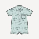 PREORDER short sleeve vintage collar union shortie | sagebrush otters | bamboo