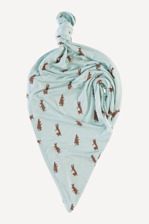 classic single layer blanket | rabbit | bamboo