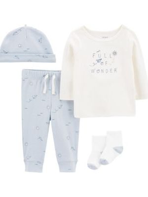 Carter's Baby Boys Take Me Home, 4 Piece Set