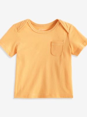 First Impressions Baby Boys Short-Sleeve Lap-Shoulder Solid Top, Created for Macy's
