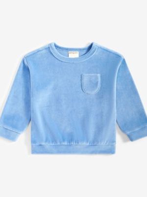 First Impression Baby Boys Solid Velour Sweatshirt, Created for Macy's