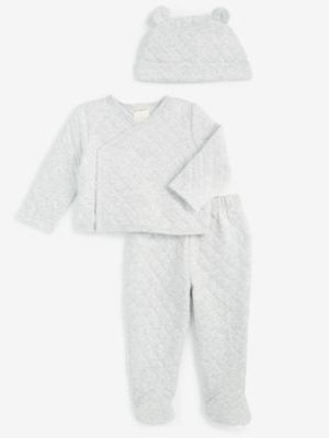 First Impressions Baby Unisex Hat, Cardigan & Pants Set, Created for Macy's