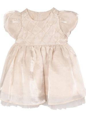 Rare Editions Baby Girls Shimmer Organza Social Dress