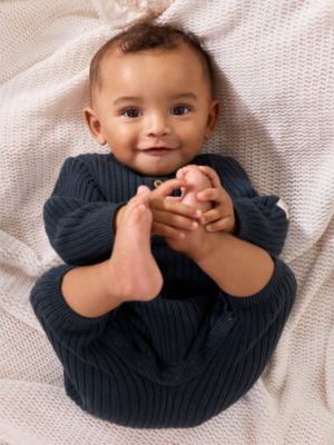 Carter's Baby Cotton Knit Jumpsuit