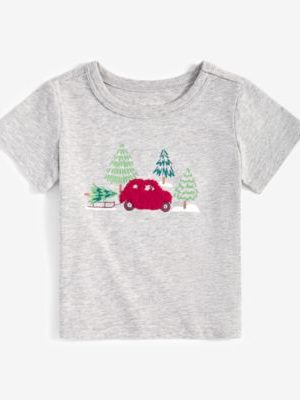 First Impressions Baby Boys Short-Sleeve Driving Ant Graphic T-Shirt, Exclusively at Macy's