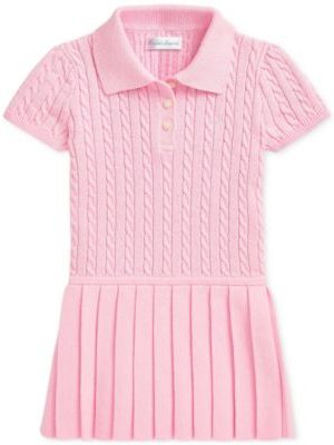 Polo Ralph Lauren Baby Girls Cable-Knit Polo Dress