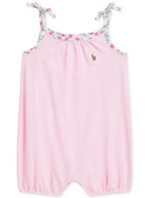 Polo Ralph Lauren Baby Knit Oxford Bubble Shortall