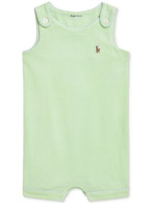 Polo Ralph Lauren Baby Cotton Mesh Tank Shortall