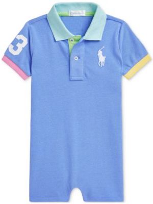 Polo Ralph Lauren Baby Cotton Polo Shortall