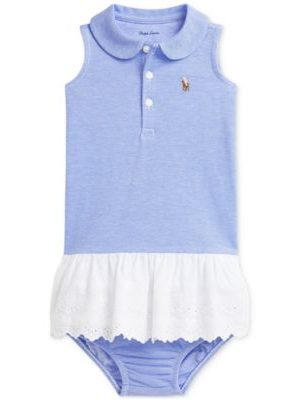 Polo Ralph Lauren Baby Eyelet-Embroidered Dress
