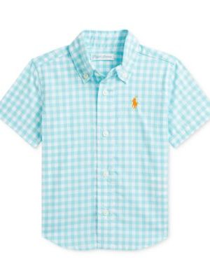 Polo Ralph Lauren Baby Boys Cotton Poplin Plaid Shirt