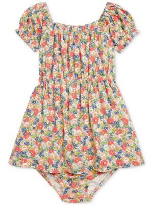 Polo Ralph Lauren Baby Floral Cotton Jersey Dress
