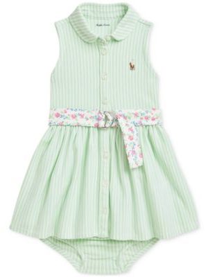 Polo Ralph Lauren Baby Belted Oxford Shirtdress