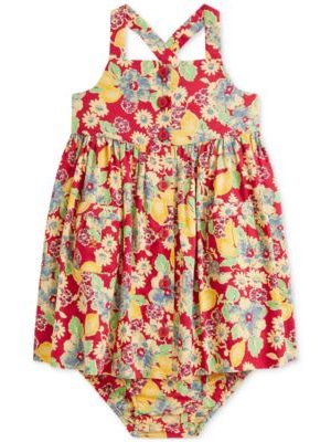 Polo Ralph Lauren Baby Floral Cotton Dress