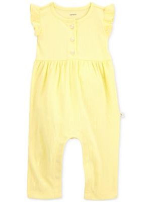 Carter's Baby Girls Flutter-Sleeve Jumpsuit