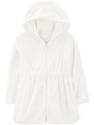 Carter's Baby Girls Hooded Terry Swimsuit Cover-Up