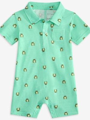 First Impressions Baby Boys Jump Frog-Print Sunsuit, Created for Macy's